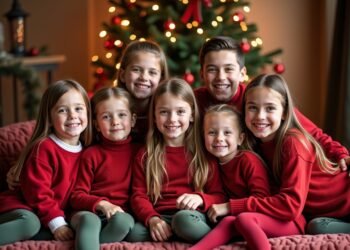 geschwister weihnachtsoutfit-Titel