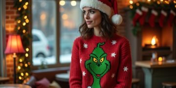 grinch pullover damen-Titel