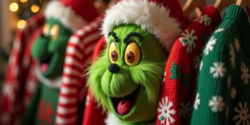 grinch pullover flauschig-Titel