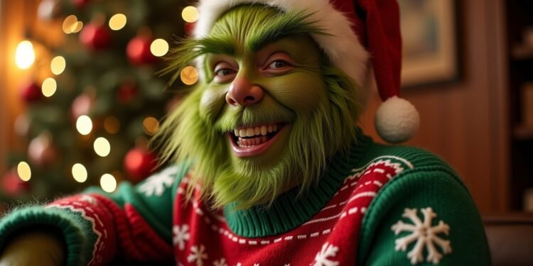 grinch pullover herren-Titel