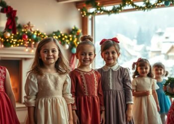kinder festliche kleidung weihnachten