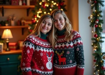 kitschige weihnachtspullover-Titel