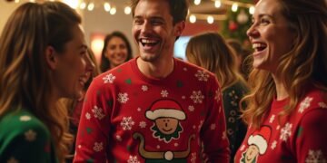 lustige weihnachtspullover-Titel