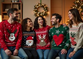 lustige weihnachtspullover-Titel