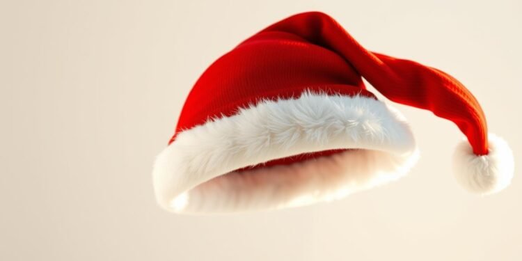 tanzende weihnachtsmütze