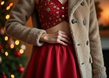 weihnachtsoutfit damen rock-Titel