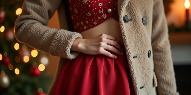 weihnachtsoutfit damen rock-Titel