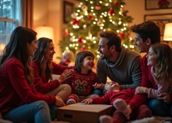 weihnachtsoutfit familie festlich-Titel