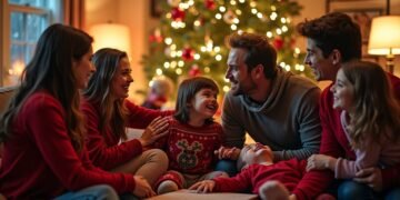 weihnachtsoutfit familie festlich-Titel