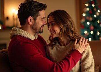 weihnachtsoutfit paar-Titel