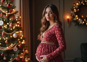 weihnachtsoutfit schwanger-Titel