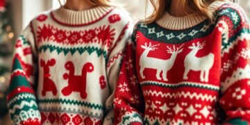 weihnachtspullover damen lustig